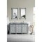 James Martin Vanities Brittany 60in Double Vanity, Urban Gray w/ 3 CM Charcoal Soapstone Quartz Top 650-V60D-UGR-3CSP - alternate 3